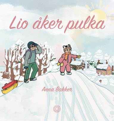 Anna Bakker Lio åker pulka