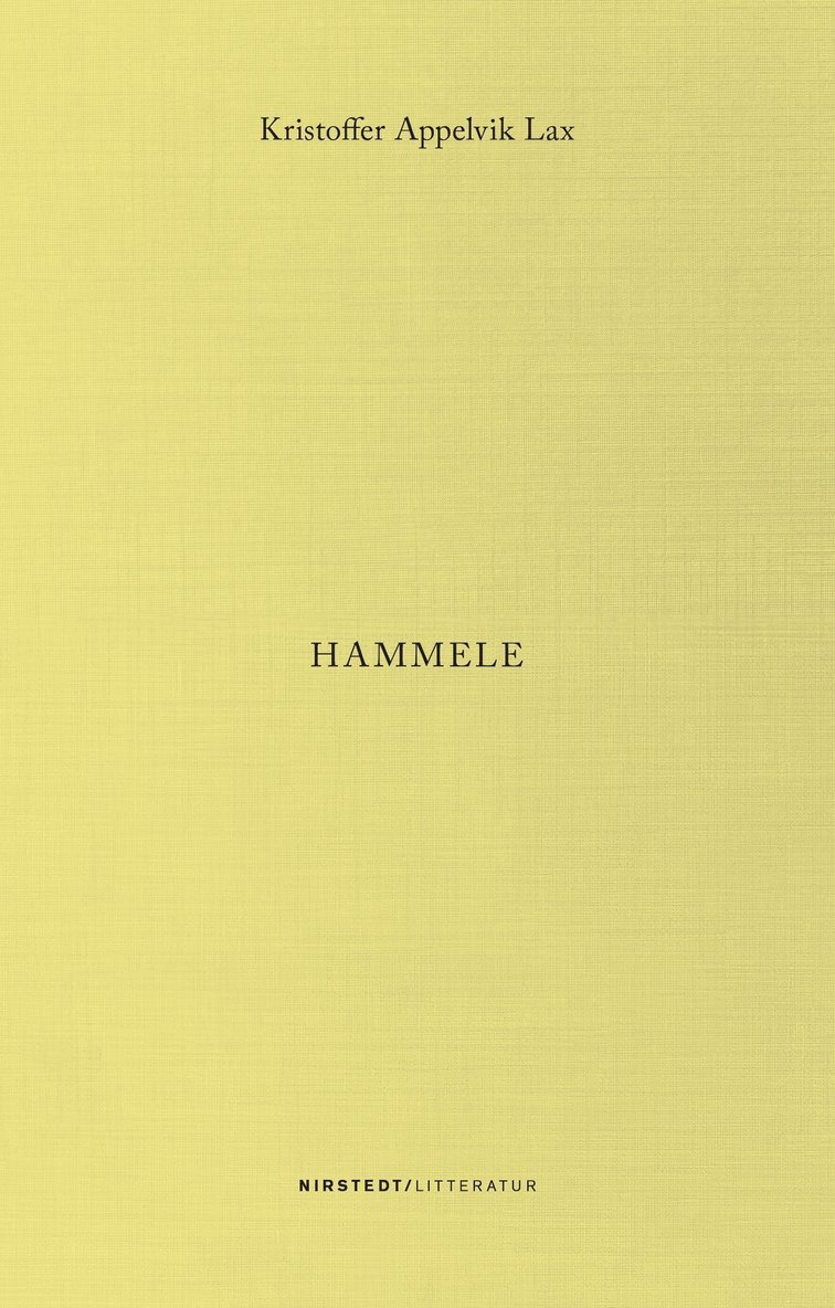 Kristoffer Appelvik Lax - Hammele, E-bok
