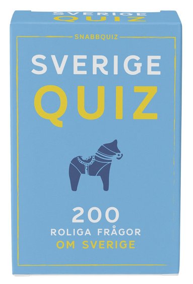 Sverigequiz, Övrigt