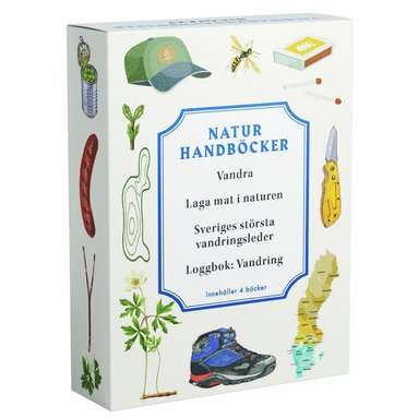 Naturhandböcker : vandra laga mat i naturen Sveriges största vandringsleder loggbok: vandring