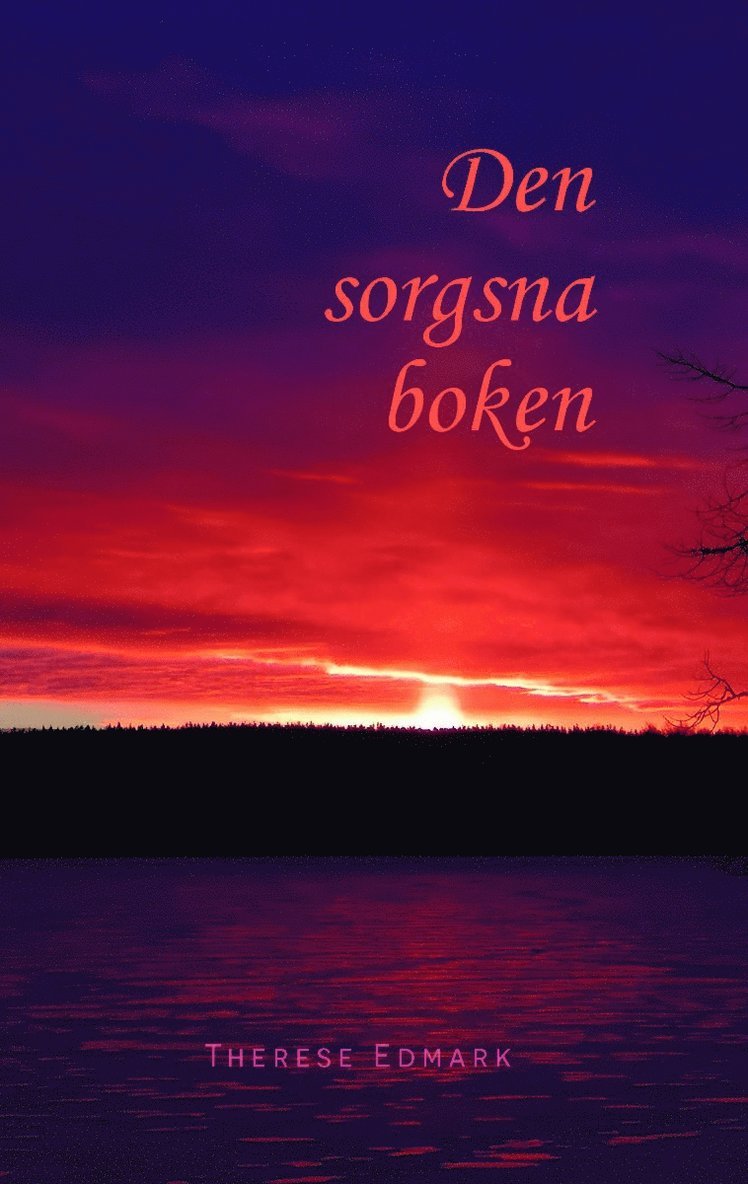 Therese Edmark - Den sorgsna boken, Häftad