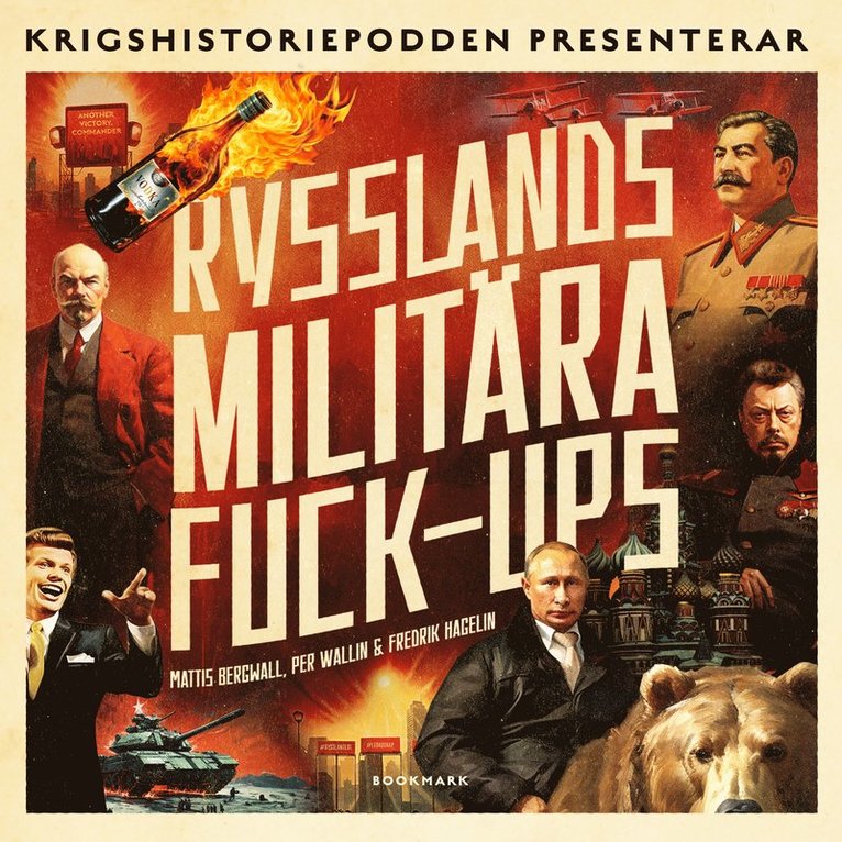 Mattis Bergwall, Per Wallin, Fredrik Hagelin - Rysslands militära fuck-ups, Ljudbok