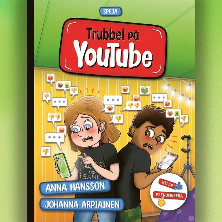 Anna Hansson - Trubbel på YouTube, Ljudbok