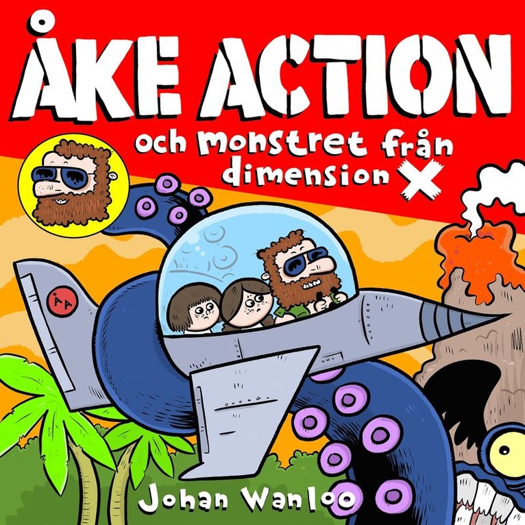 Johan Wanloo - Åke action och monstret från dimension X, Ljudbok