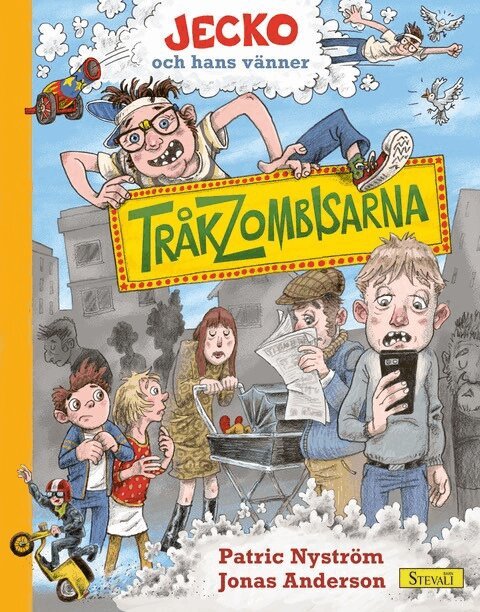 Patric Nyström - Jecko och hans vänner: Tråkzombisarna, Inbunden