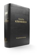 Svenska Krnbibeln - helbibel, svart cabraskinn