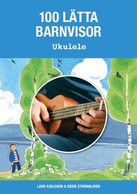 100 lätta barnvisor ukulele, Häftad