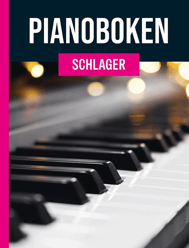 Pianoboken : schlager, Inbunden