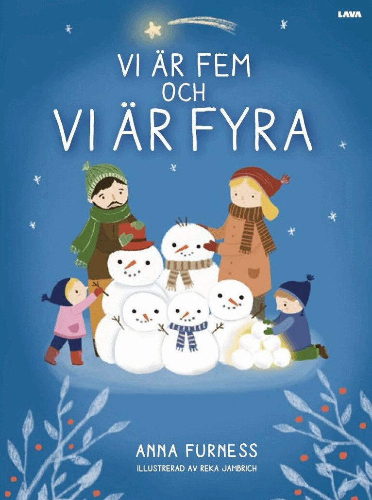 Anna Furness - Vi är fem och vi är fyra, Inbunden