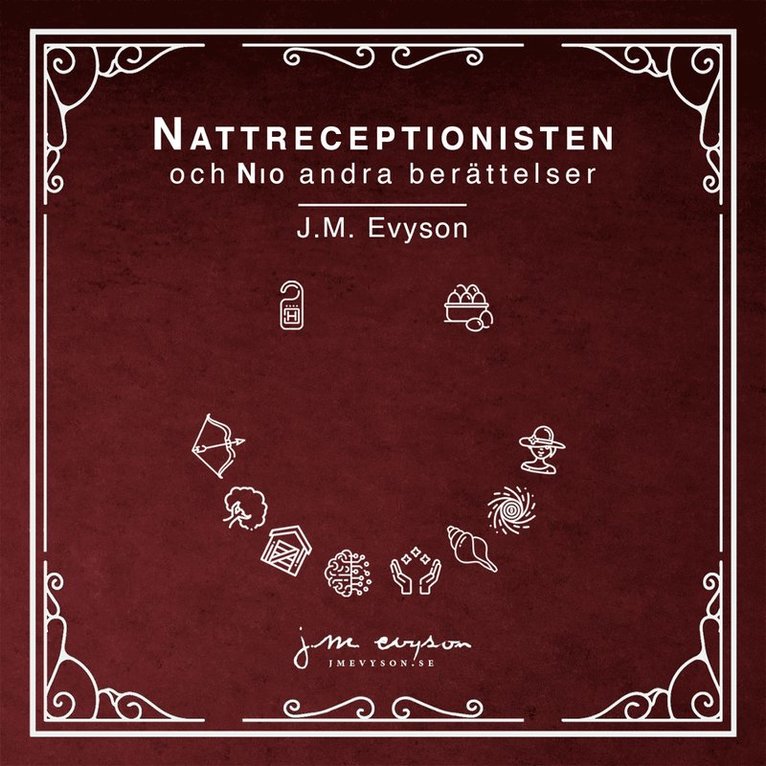 J.M. Evyson - Nattreceptionisten och nio andra berättelser, Ljudbok