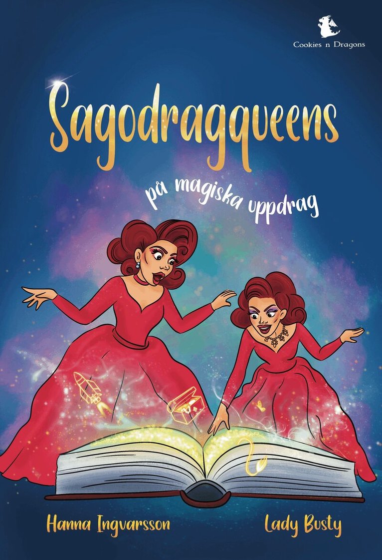 Lady Busty - Sagodragqueens på magiska uppdrag, Kartonnage