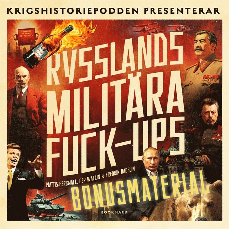 Mattis Bergwall, Per Wallin, Fredrik Hagelin - Rysslands militära fuck-ups – Bonusmaterial: Frågelåda med Krigshistoriepodden, Ljudbok