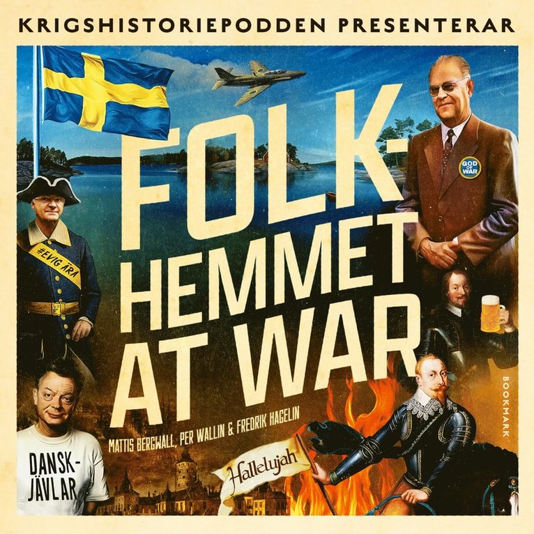 Mattis Bergwall, Per Wallin, Fredrik Hagelin - Folkhemmet at war, Ljudbok