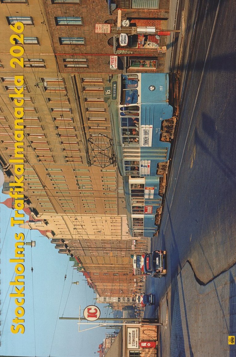 Stockholms Trafikalmanacka 2026, Häftad