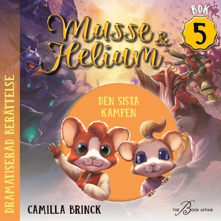Camilla Brinck - Den sista kampen (cinematic), Ljudbok