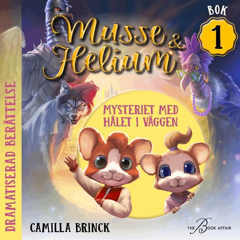 Camilla Brinck - Mysteriet med hålet i väggen (cinematic), Ljudbok