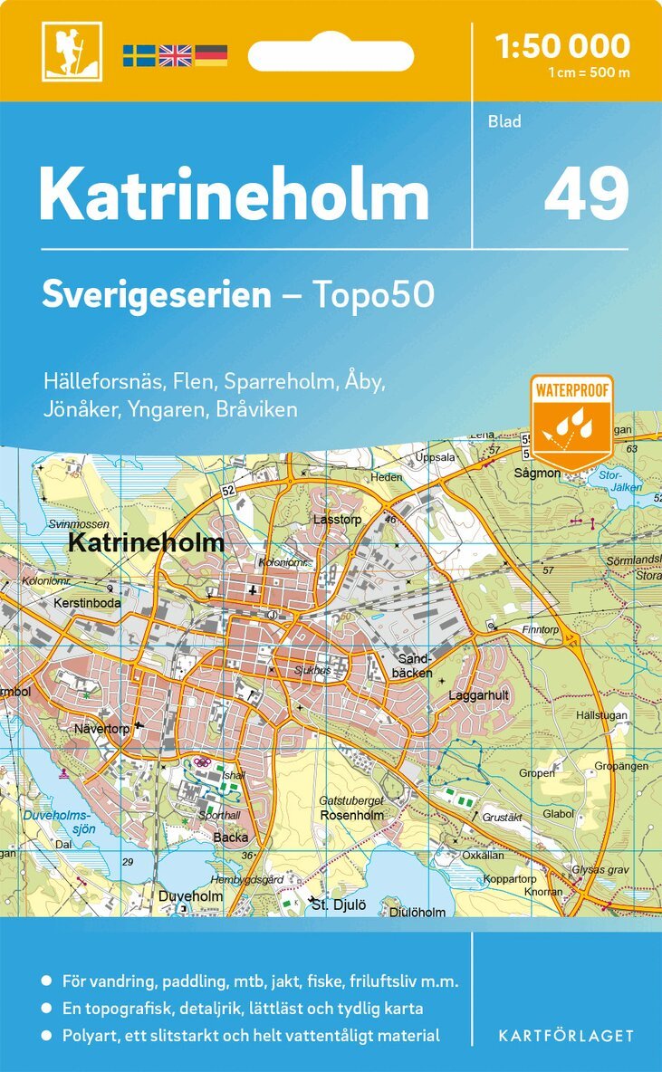 49 Katrineholm Sverigeserien Topo50, Övrigt. Tillgänglighet: Lägg i varukorg