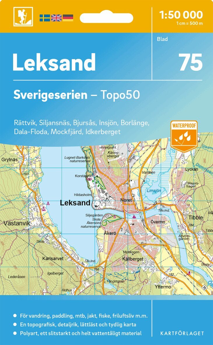 75 Leksand Sverigeserien Topo50, Övrigt