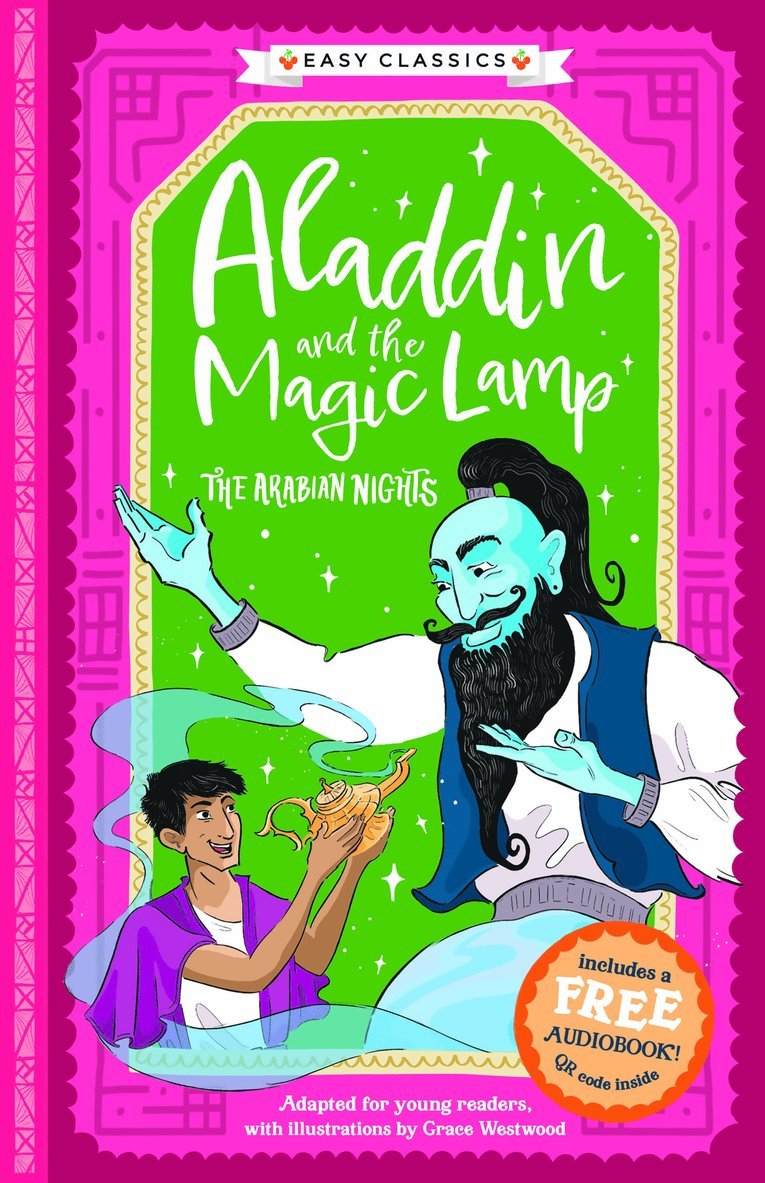 Aladdin and the Magic Lamp (lättläst), Ljudbok