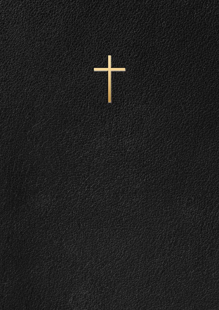 Bibel 2026 Svart konstskinn, Inbunden