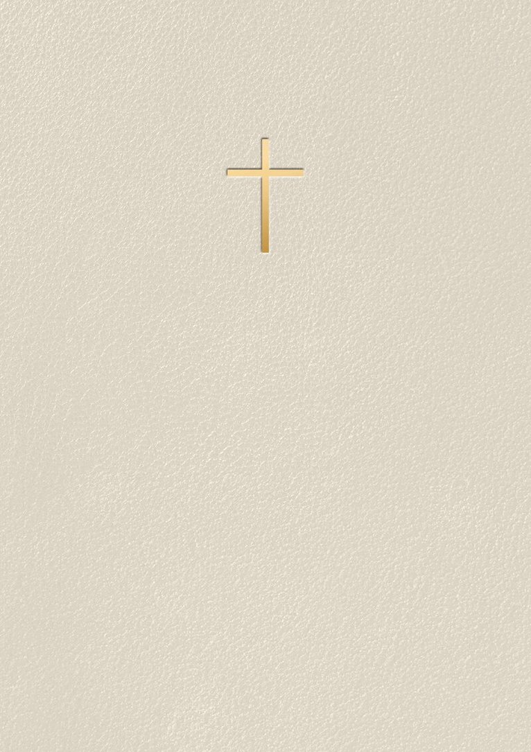 Bibel 2026 Benvit konstskinn, Inbunden