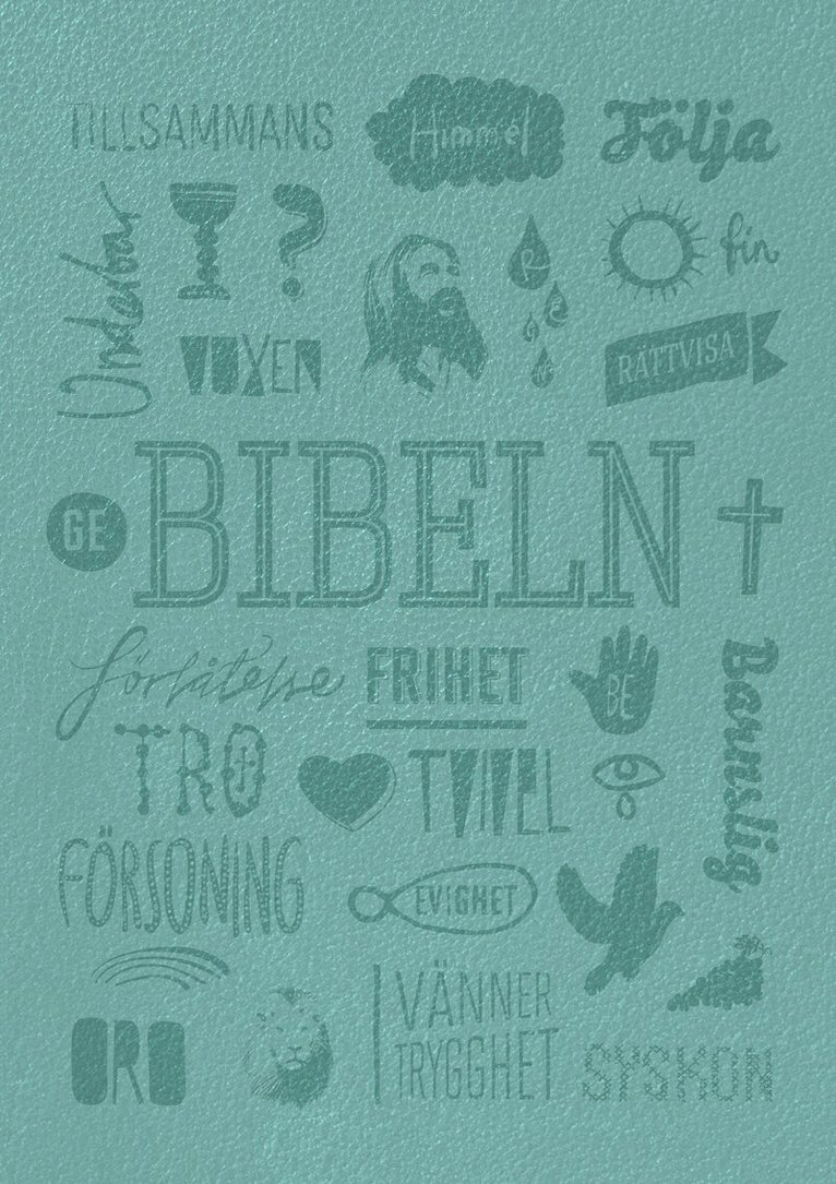 Bibel 2026 Konfirmandutgåva Turkos, Inbunden