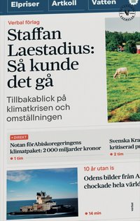 S� kunde det g� : tillbakablick p� klimatkrisen och omst�llningen