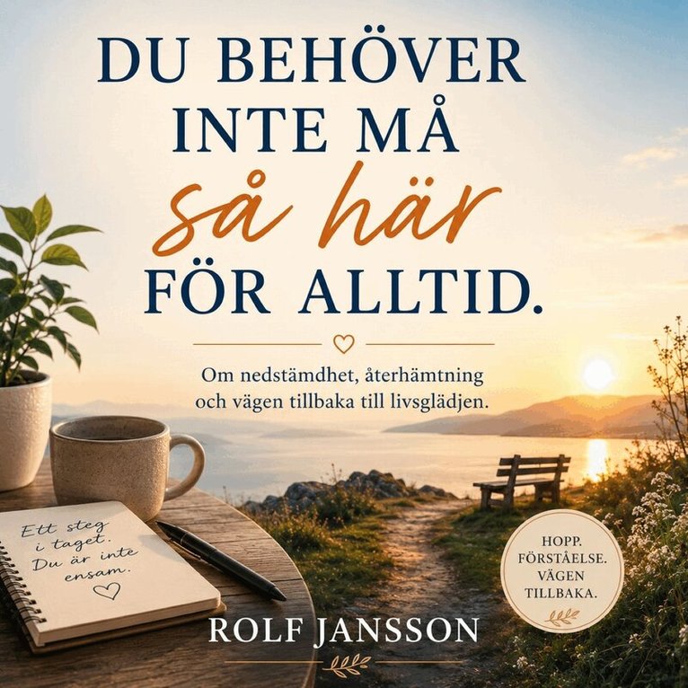 Rolf Jansson - Du behöver inte må så här för alltid. Om nedstämdhet, återhämtning och vägen tillbaka till livsglädjen., Ljudbok