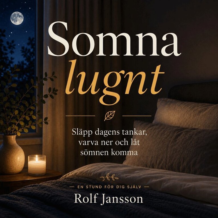 Rolf Jansson - Somna lugnt - Släpp dagens tankar, varva ner och låt sömnen komma, Ljudbok