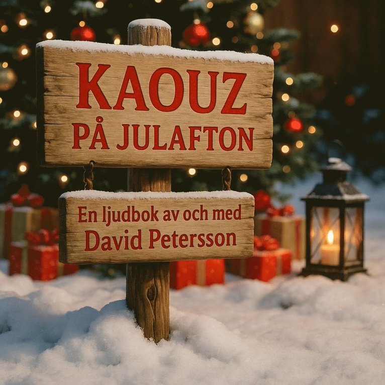 David Petersson - Kaouz på julafton, Ljudbok