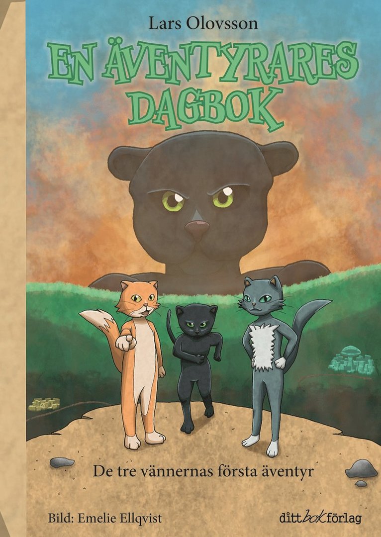 Lars Olovsson - En äventyrares dagbok, de tre vännernas första äventyr, E-bok