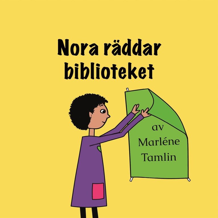 Marléne Tamlin - Nora räddar biblioteket, E-bok