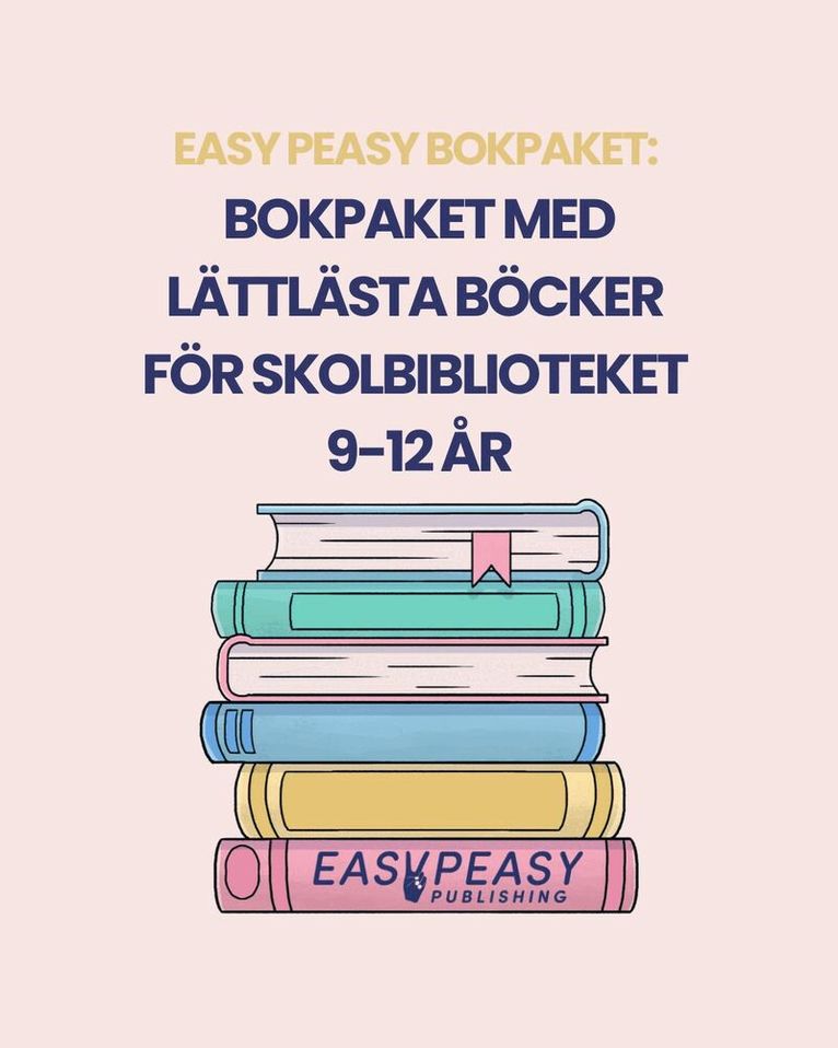 Bokpaket med lättläst för skolbiblioteket 9-12 år, Inbunden. Tillgänglighet: Lägg i varukorg