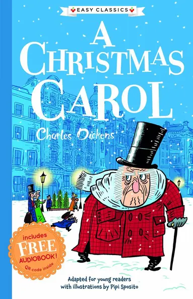 Charles Dickens - A Christmas Carol (lättläst) (med bonusmaterial), Pocket