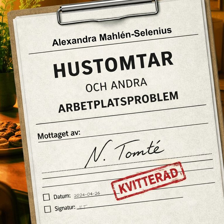 Alexandra Mahlèn-Selenius - Hustomtar och andra arbetsplatsproblem, Ljudbok