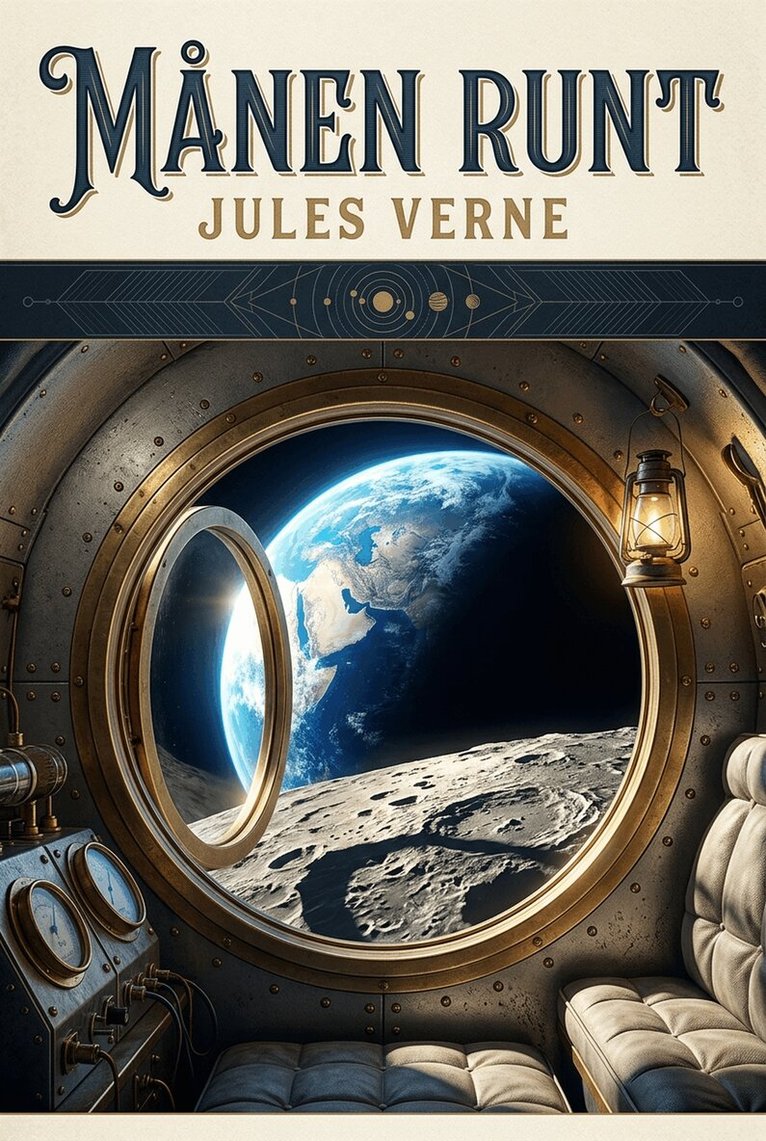 Jules Verne - Månen runt, E-bok