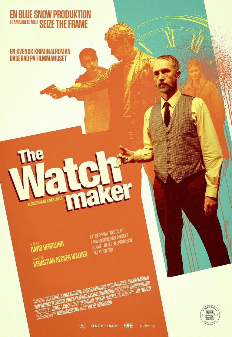 Sebastian Secker Walker - The Watchmaker: En svensk kriminalroman, Häftad