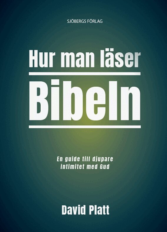 David Platt - Hur man läser Bibeln, Häftad