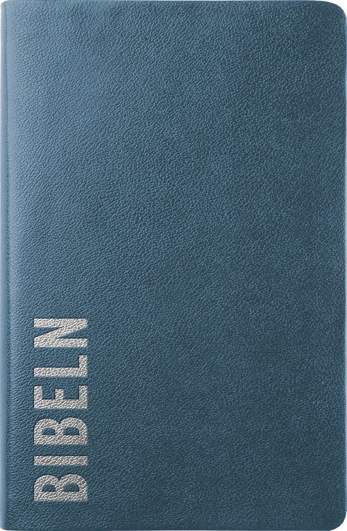 Bibel 2026 Slimline - Bonded leather Blå, Inbunden