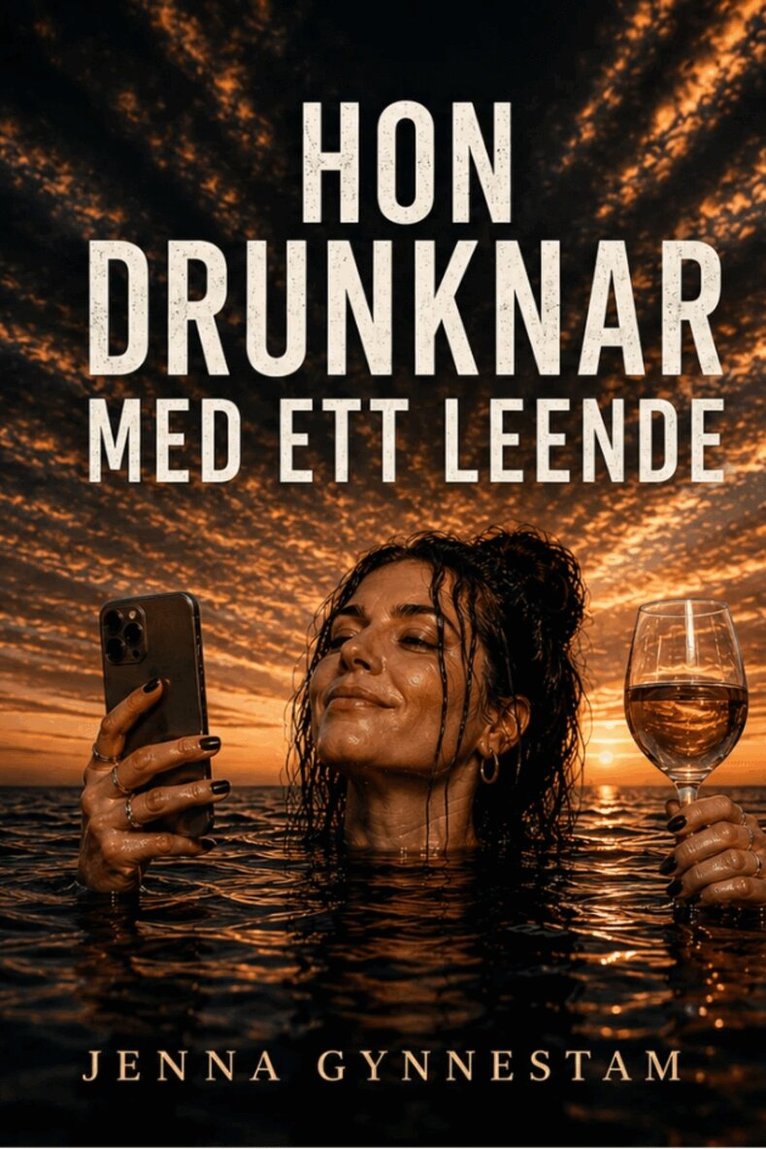 Jenna Parydon Gynnestam - Hon drunknar med ett leende : när perfekt fasad döljer ett förödande beroende, Inbunden