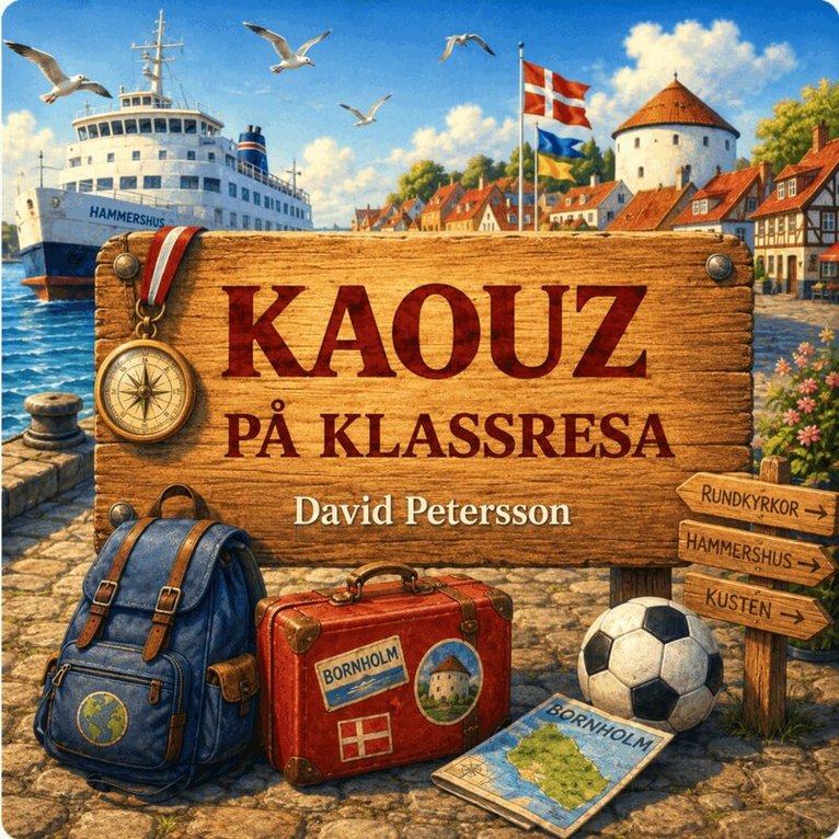 David Petersson - Kaouz på klassresa, Ljudbok