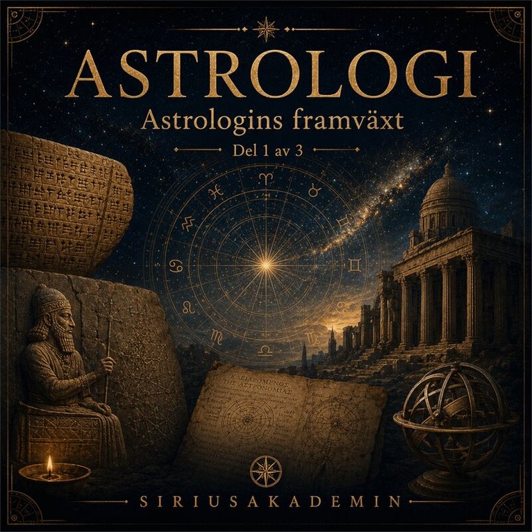 Siriusakademin - Astrologi – Del 1: Astrologins framväxt, Ljudbok