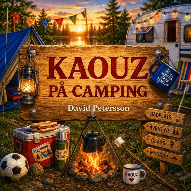 David Petersson - Kaouz på camping, Ljudbok