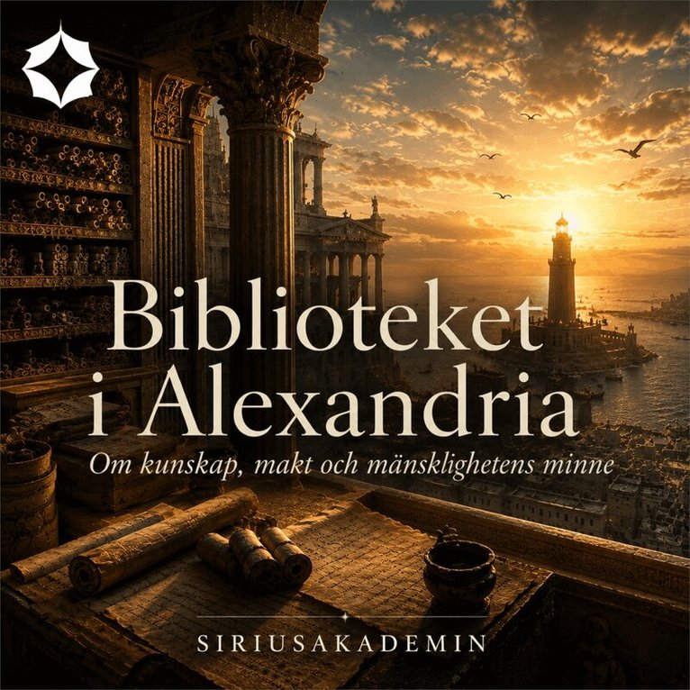 Siriusakademin - Biblioteket i Alexandria – Om kunskap, makt och mänsklighetens minne, Ljudbok. Tillgänglighet: Lägg i varukorg