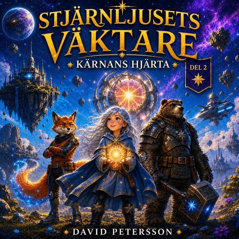 David Petersson - Stjärnljusets väktare – Kärnans hjärta, Ljudbok
