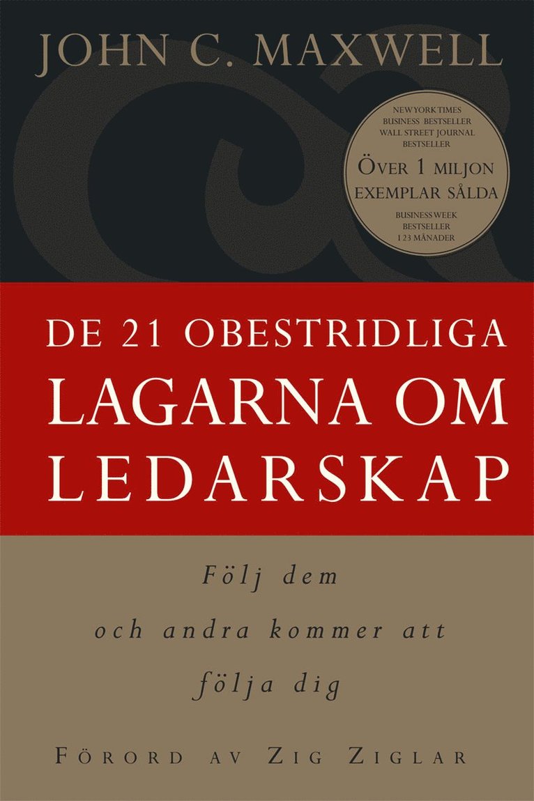 John C. Maxwell - De 21 obestridliga lagarna om ledarskap, Häftad