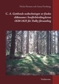 C. A. Gottlunds nedteckningar av finska släktnamn i husförhörslängderna 182