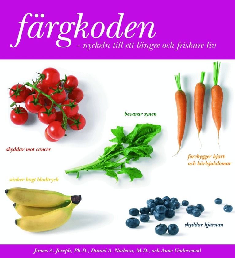 James A Joseph, Daniel A Nadeau, Anne Underwood - Färgkoden : nyckeln till ett längre och friskare liv, Inbunden