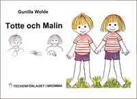 e-Bok Totte och Malin   Barnbok med tecken för hörande barn <br />                        E bok