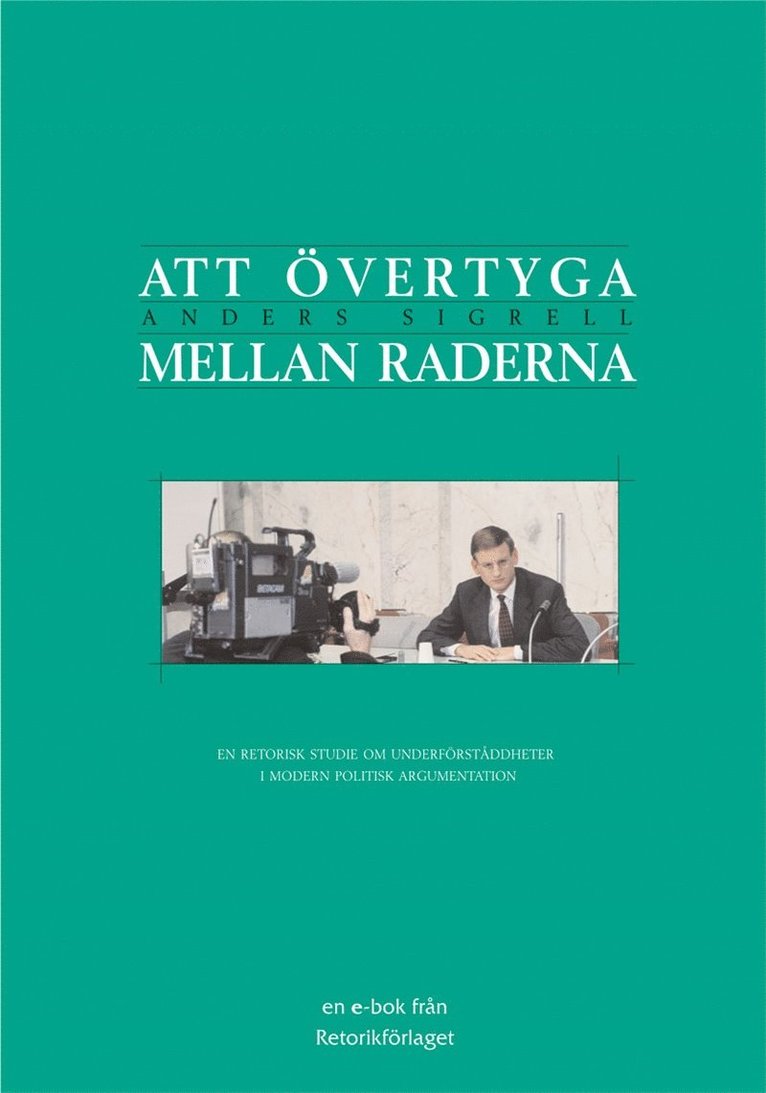 Anders Sigrell - Att övertyga mellan raderna, E-bok